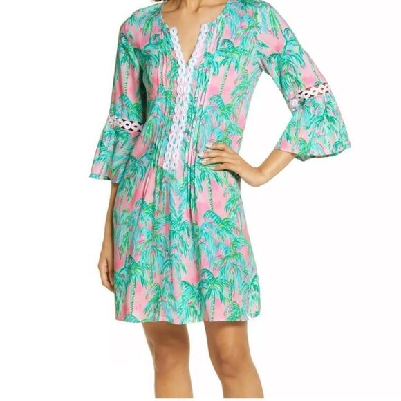 LILLY PULITZER Hollie Tunic Dress in Pink Blossom - Picture 10 of 10